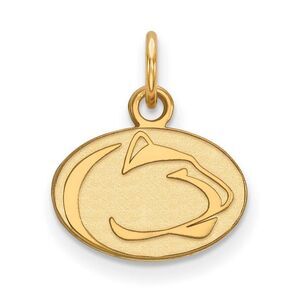 14k Gold Plated Silver Penn State XS (Tiny) Charm or Pendant